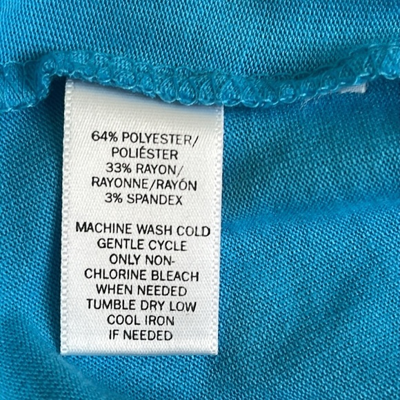 Lou & Grey Vibrant Blue Crisscross straps back maxi/ midi dress, size small - Picture 5 of 13